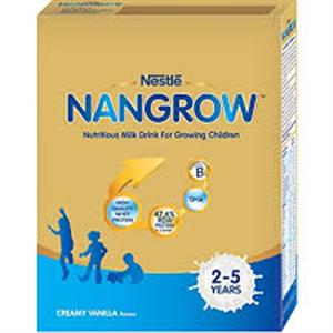 Nestle NANGROW Nutritious Milk Drink for Growing Childer 2 - 5 Years Creamy Vanilla (400 g BAG-In-Box-Pack)